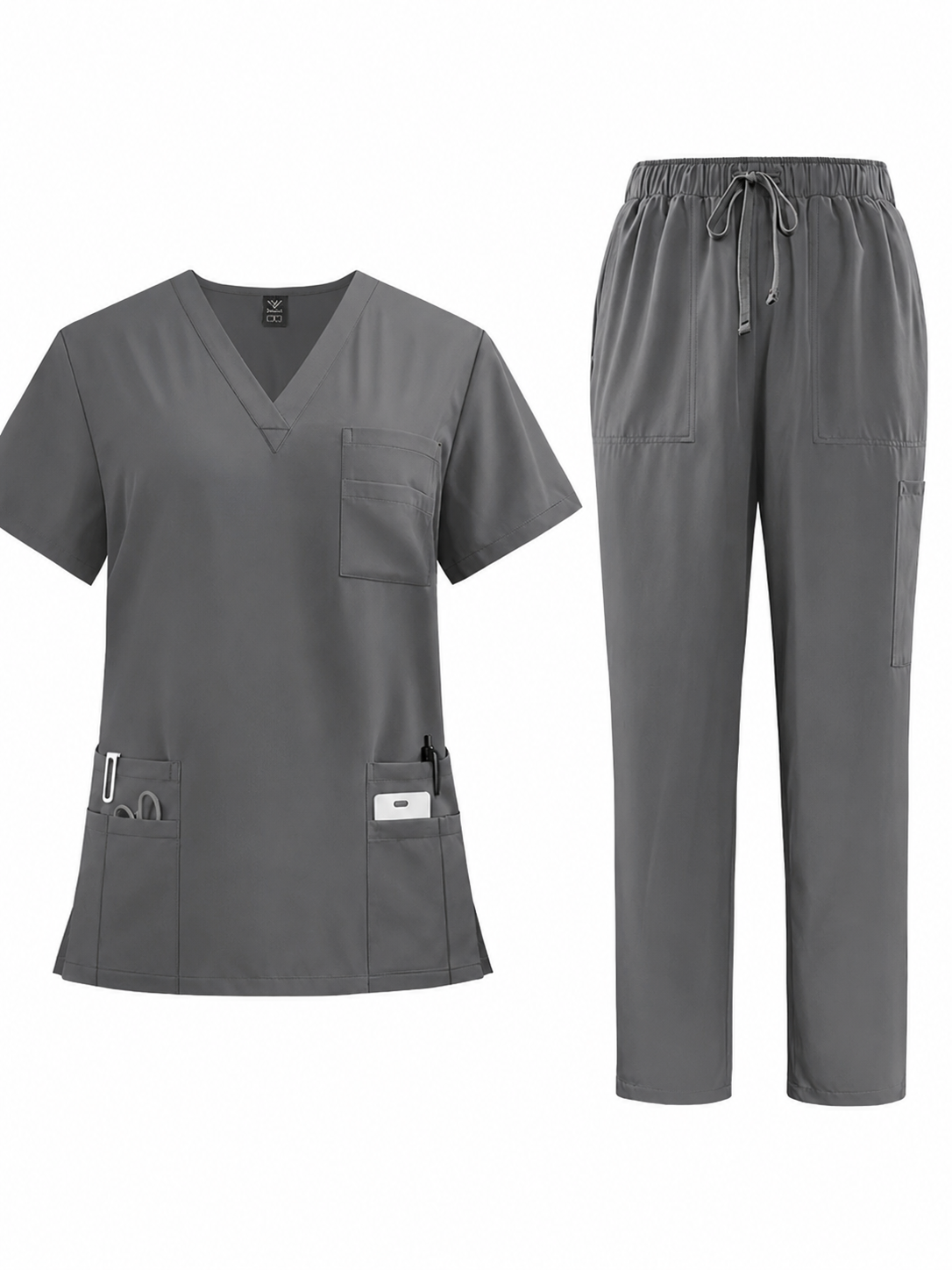 Premium Grey Scrubs