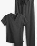 Classic Black Scrubs